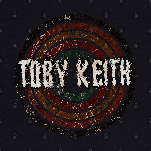 Toby Keith vintage design on top by agusantypo